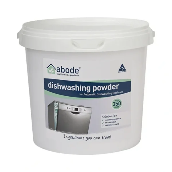 Discount Abode Cleaning Products Abode Dishwashing Powder (for Automatic Dishwashing Machines) Bucket 4kg - GlowEssence Care - Embrace the Essence of Radiance with Premium Skincare Solutions