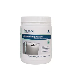 Wash*Abode Cleaning Products Abode Dishwashing Powder (for Automatic Dishwashing Machines) 1kg - GlowEssence Care - Embrace the Essence of Radiance with Premium Skincare Solutions