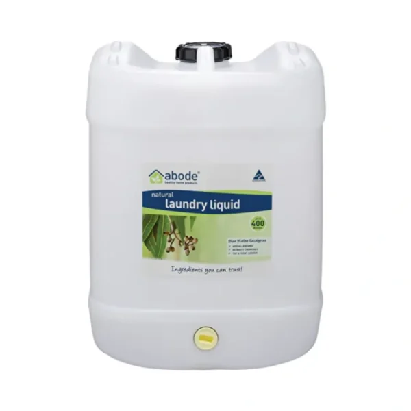 Wash*Abode Cleaning Products Abode Laundry Liquid (Front & Top Loader) Blue Mallee Eucalyptus 15000ml - GlowEssence Care - Embrace the Essence of Radiance with Premium Skincare Solutions