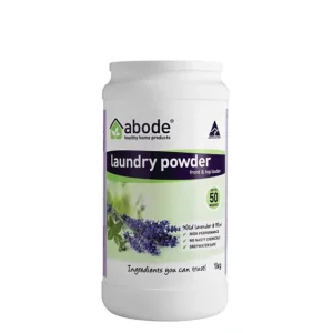 Wash*Abode Cleaning Products Abode Laundry Powder (Front & Top Loader) Wild Lavender & Mint 1kg - GlowEssence Care - Embrace the Essence of Radiance with Premium Skincare Solutions