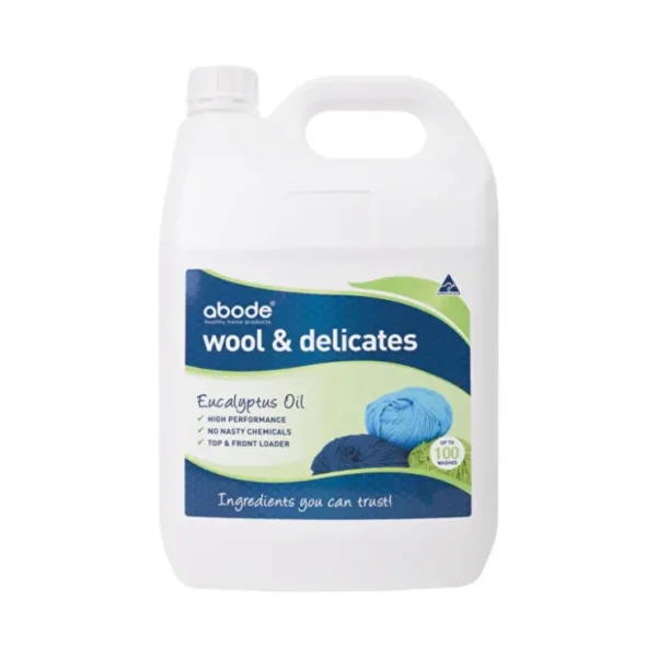 Wash*Abode Cleaning Products Abode Wool & Delicates (Front & Top Loader) Eucalyptus 4000ml - GlowEssence Care - Embrace the Essence of Radiance with Premium Skincare Solutions