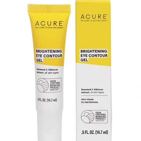Eye-makeup*Acure Brightening Eye Contour Gel 14.7ml - GlowEssence Care - Embrace the Essence of Radiance with Premium Skincare Solutions