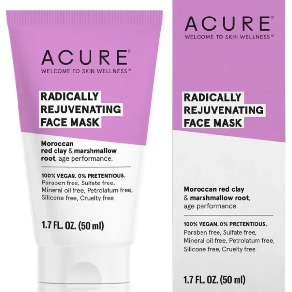 Eye-makeup*ACURE Radically Rejuvenating Face Mask 50ml - GlowEssence Care - Embrace the Essence of Radiance with Premium Skincare Solutions