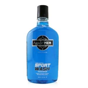 Wash*Agadir Argan Oil Agadir Men Active Recharge Hair & Body Sport Wash 508ml/17oz - GlowEssence Care - Embrace the Essence of Radiance with Premium Skincare Solutions