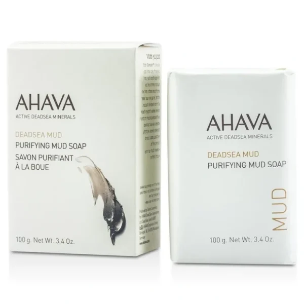 Shop All*Ahava Deadsea Mud Purifying Mud Soap 100g/3.4oz - GlowEssence Care - Embrace the Essence of Radiance with Premium Skincare Solutions