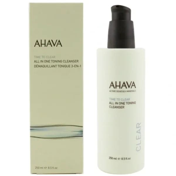 Shop All*Ahava Time To Clear All In One Toning Cleanser 250ml/8.5oz - GlowEssence Care - Embrace the Essence of Radiance with Premium Skincare Solutions