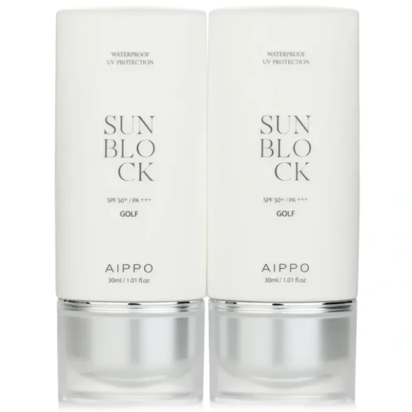 Shop All*Aippo Sun Block Golf Outdoor Sunscreen SPF50+/PA+++ 2x30ml/1.01oz - GlowEssence Care - Embrace the Essence of Radiance with Premium Skincare Solutions