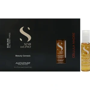 Beauty*Alfaparf Milano Semi Di Lino Sublime Cellula Madre Beauty Genesis by Alfaparf Milano for Unisex - 12 x 0.44 oz Treatment - GlowEssence Care - Embrace the Essence of Radiance with Premium Skincare Solutions