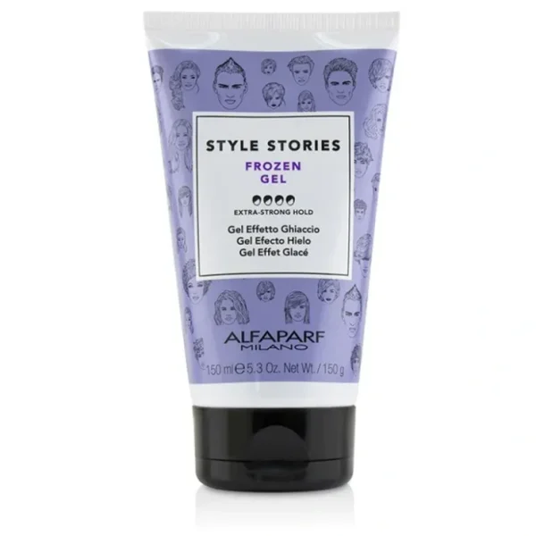 Shop All*AlfaParf Style Stories Frozen Gel (Extra Strong Hold) 150ml/5.3oz - GlowEssence Care - Embrace the Essence of Radiance with Premium Skincare Solutions