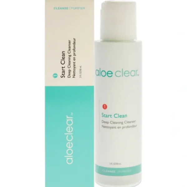 Shop All*Aloeclear Start Clean Deep Cleaning Cleanser by Aloette for Unisex - 3 oz Cleanser - GlowEssence Care - Embrace the Essence of Radiance with Premium Skincare Solutions