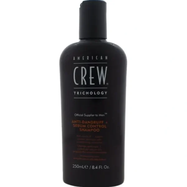 Hair-care*American Crew Anti-Dandruff Sebum Control Shampoo by American Crew for Men - 8.4 oz Shampoo - GlowEssence Care - Embrace the Essence of Radiance with Premium Skincare Solutions
