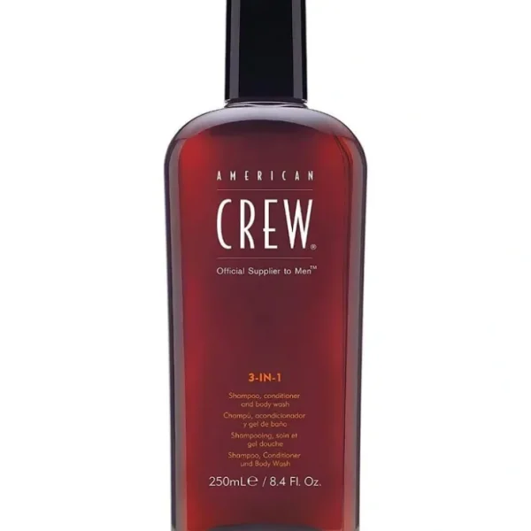 Wash*American Crew 3-In-1 250ml - GlowEssence Care - Embrace the Essence of Radiance with Premium Skincare Solutions