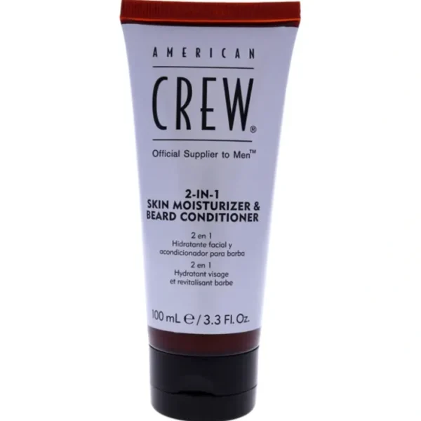 Shop All*American Crew 2-In-1 Skin Moisturizer and Beard Conditioner by American Crew for Men - 3.3 oz Conditioner - GlowEssence Care - Embrace the Essence of Radiance with Premium Skincare Solutions
