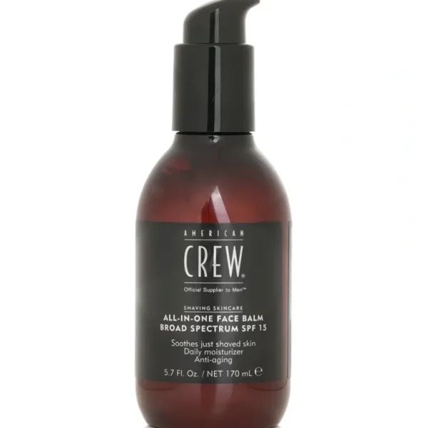 New American Crew Shaving Skincare All In One Face Balm SPF 15 170ml/5.7oz - GlowEssence Care - Embrace the Essence of Radiance with Premium Skincare Solutions