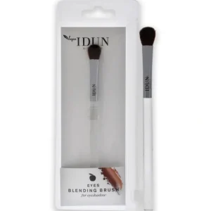 Eye-makeup*Angled Blending Brush - 010 by Idun Minerals for Women - 1 Pc Brush - GlowEssence Care - Embrace the Essence of Radiance with Premium Skincare Solutions