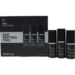 Cheap Anthony High Performance Trio Kit by Anthony for Unisex - 3 Pc 0.5oz Eye Cream, 0.5oz Facial Serum, 0.5oz Facial Treatment - GlowEssence Care - Embrace the Essence of Radiance with Premium Skincare Solutions