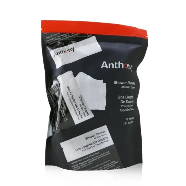 Cheap Anthony Shower Sheets - All Skin Types 12sheets - GlowEssence Care - Embrace the Essence of Radiance with Premium Skincare Solutions