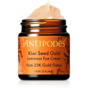 Eye-makeup*Antipodes Kiwi Seed Gold Luminous Eye Cream 30ml - GlowEssence Care - Embrace the Essence of Radiance with Premium Skincare Solutions