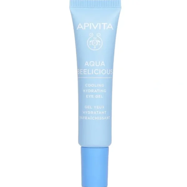 Discount Apivita Aqua Beelicious Cooling Hydrating Eye Gel Flowers & Honey 15ml - GlowEssence Care - Embrace the Essence of Radiance with Premium Skincare Solutions