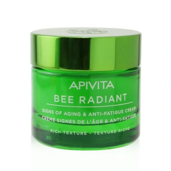 Complexion-care*Apivita Bee Radiant Signs Of Aging & Anti-Fatigue Cream - Rich Texture 50ml/1.69oz - GlowEssence Care - Embrace the Essence of Radiance with Premium Skincare Solutions