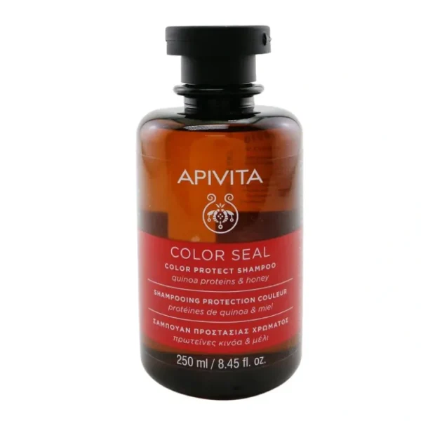 Shop All*Apivita Color Seal Color Protect Shampoo with Quinoa Proteins & Honey (For Colored Hair) 250ml/8.45oz - GlowEssence Care - Embrace the Essence of Radiance with Premium Skincare Solutions
