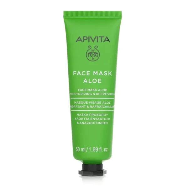 Shop All*Apivita Face Mask with Aloe (Moisturizing & Refreshing) 50ml/1.69oz - GlowEssence Care - Embrace the Essence of Radiance with Premium Skincare Solutions