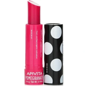 Outlet Apivita Lip Care - # Pomegranate 4.4g/0.16oz - GlowEssence Care - Embrace the Essence of Radiance with Premium Skincare Solutions