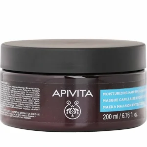 Sale Apivita Moisturizing Hair Mask Hyaluronic Acid & Aloe 200ml - GlowEssence Care - Embrace the Essence of Radiance with Premium Skincare Solutions