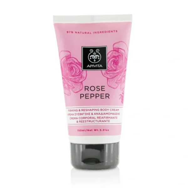 Lip-care*Apivita Rose Pepper Firming & Reshaping Body Cream 150ml/5.31oz - GlowEssence Care - Embrace the Essence of Radiance with Premium Skincare Solutions