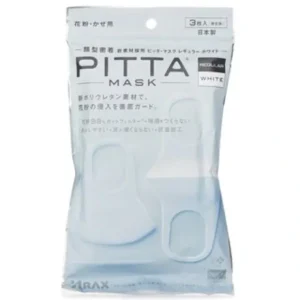 Wash*ARAX Arax Pitta Mask WHITE Regular - 3 Sheets 3pcs/bag - GlowEssence Care - Embrace the Essence of Radiance with Premium Skincare Solutions