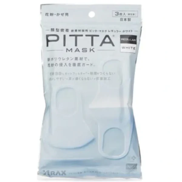 Wash*ARAX Arax Pitta Mask WHITE Regular - 3 Sheets 3pcs/bag - GlowEssence Care - Embrace the Essence of Radiance with Premium Skincare Solutions