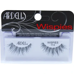 Eye-makeup*Ardell Glamour Lashes - # 113 Black by Ardell for Women - 1 Pair Eyelashes - GlowEssence Care - Embrace the Essence of Radiance with Premium Skincare Solutions