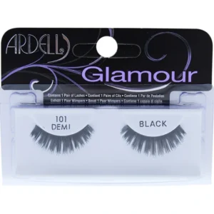 Eye-makeup*Ardell Glamour Lashes - # 101 Black by Ardell for Women - 1 Pair Eyelashes - GlowEssence Care - Embrace the Essence of Radiance with Premium Skincare Solutions