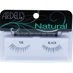 Flash Sale Ardell Natural Lashes - # 135 Black by Ardell for Women - 1 Pair Eyelashes - GlowEssence Care - Embrace the Essence of Radiance with Premium Skincare Solutions