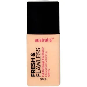 New Australis Fresh & Flawless Foundation 30ml - Light Neutral - GlowEssence Care - Embrace the Essence of Radiance with Premium Skincare Solutions
