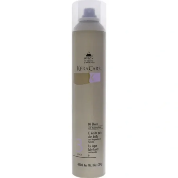 Hair-care*Avlon KeraCare Oil Sheen With Humidity Block by Avlon for Unisex - 10 oz Hairspray - GlowEssence Care - Embrace the Essence of Radiance with Premium Skincare Solutions