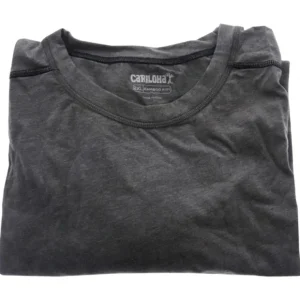 Lip-care*Bamboo Athletic Crew T-Shirt - Carbon Heather by Cariloha for Men - 1 Pc T-Shirt (2XL) - GlowEssence Care - Embrace the Essence of Radiance with Premium Skincare Solutions