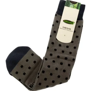 Sale Bamboo Trouser Socks - Dot Gray by Cariloha for Women - 1 Pair Socks (S/M) - GlowEssence Care - Embrace the Essence of Radiance with Premium Skincare Solutions