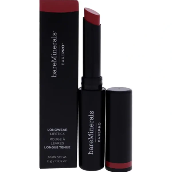 Best Sale bareMinerals Barepro Longwear Lipstick - Geranium by bareMinerals for Women - 0.07 oz Lipstick - GlowEssence Care - Embrace the Essence of Radiance with Premium Skincare Solutions
