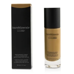 Outlet BareMinerals BarePro Performance Wear Liquid Foundation SPF20 - # 22 Teak 30ml/1oz - GlowEssence Care - Embrace the Essence of Radiance with Premium Skincare Solutions
