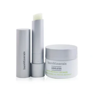 Lip-care*BareMinerals Day & Night Lip Care Duo: Ageless Phyto-Retinol Lip Balm 3.3g+ Ageless Phyto-Retinol Lip Mask 13g 2pcs - GlowEssence Care - Embrace the Essence of Radiance with Premium Skincare Solutions