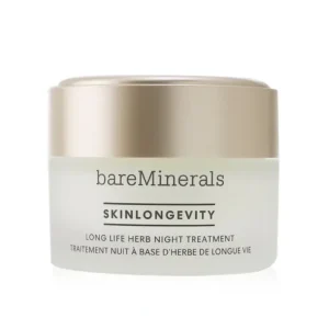 Shop BareMinerals Skinlongevity Long Life Herb Night Treatment 50g/1.7oz - GlowEssence Care - Embrace the Essence of Radiance with Premium Skincare Solutions