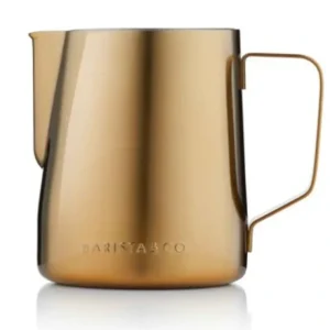 Wash*Barista & Co Stainless Steel Coffee Milk Frothing Jug & Pitcher 600ml - Gold Fixed Size - GlowEssence Care - Embrace the Essence of Radiance with Premium Skincare Solutions