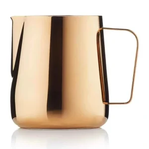 Wash*Barista & Co Stainless Steel Core Milk Pitcher Jug 420ml - Rose Brass Fixed Size - GlowEssence Care - Embrace the Essence of Radiance with Premium Skincare Solutions