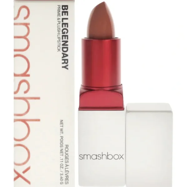 Cheap Be Legendary Prime and Plush Lipstick - Stepping Out by SmashBox for Women - 0.11 oz Lipstick - GlowEssence Care - Embrace the Essence of Radiance with Premium Skincare Solutions