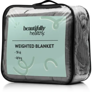 Best Beautifully Healthy Weighted Blanket 7 kg - Grey - GlowEssence Care - Embrace the Essence of Radiance with Premium Skincare Solutions