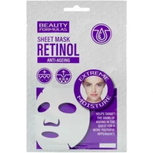 Beauty*Beauty Formulas Retinol Anti Ageing Sheet Mask 1pc - GlowEssence Care - Embrace the Essence of Radiance with Premium Skincare Solutions