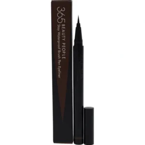 Outlet Beauty People 365 Stay Waterproof Brush Pen Eyeliner - 02 Unique Brown by Beauty People for Women - 0.017 oz Eyeliner - GlowEssence Care - Embrace the Essence of Radiance with Premium Skincare Solutions