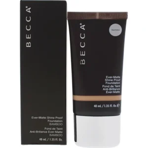 Clearance Becca Ever-Matte Shine Proof Foundation - Bamboo by Becca for Women - 1.35 oz Foundation - GlowEssence Care - Embrace the Essence of Radiance with Premium Skincare Solutions
