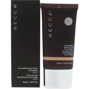 Complexion-care*Becca Ever-Matte Shine Proof Foundation - Buff by Becca for Women - 1.35 oz Foundation - GlowEssence Care - Embrace the Essence of Radiance with Premium Skincare Solutions